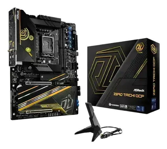 ASRock Z890 Taichi OCF Intel Ultra LGA1851 RL-ILM ATX DDR5 10133 MHz 128 GB