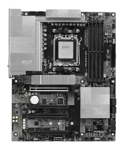 MSI PRO X870-P WiFi ProSeries Motherboard