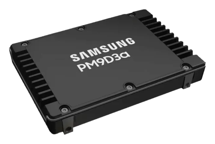 Samsung MZWL67T6HBLC-00AW7 PM9D3a 7.68 TB SSD - U.2 - PCIe NVMe 5.0 x4