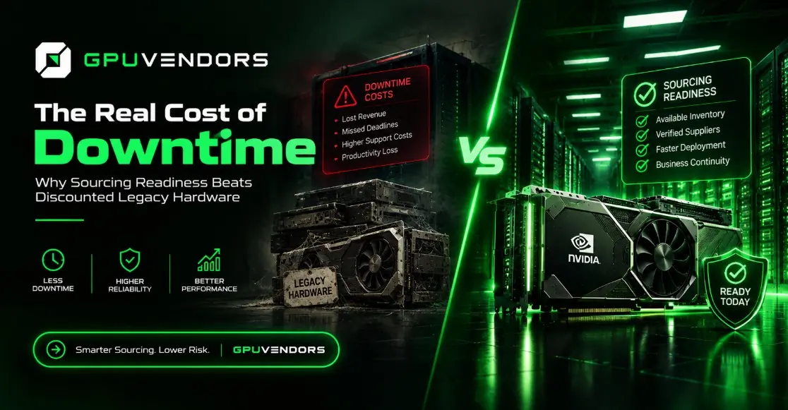 The Real Cost of Downtime: Why Sourcing Readiness Beats Discounted Legacy Hardware