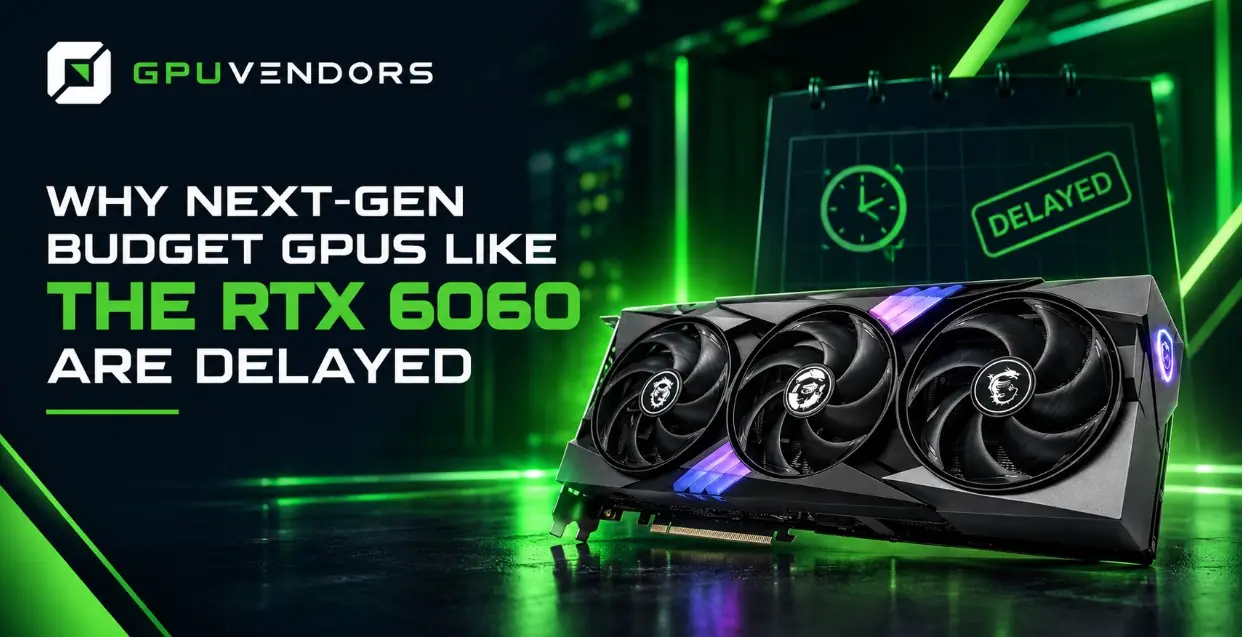 Why Next-Gen Budget GPUs Like The RTX 6060 Are Delayed