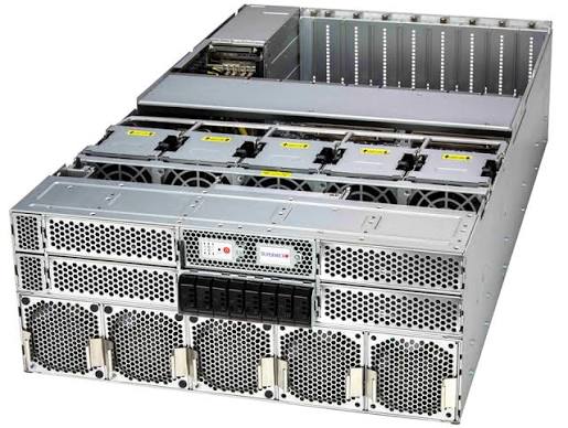 Supermicro SYS-421GE-TNRT 4U PCIe GPU Server up to 10 GPU
